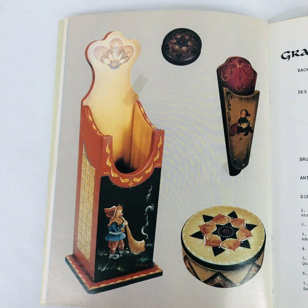 1980 Pigments Of Your Imagination All in Acrylic Jackie Shaw Decorative Painting